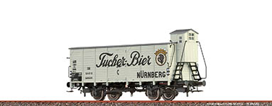 040-49834 - H0 Bierwagen G10 der DB, Ep.III - Tucher